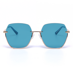 Ochelari de soare Wanda Geometric Blue