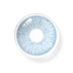 Lentes de contato de cor azul Mule