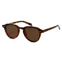 Ochelari de soare rotunzi retro Melissa, cu carapace țestoasă