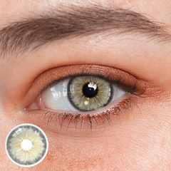 Lentile de contact colorate Cyrene Amber Gri