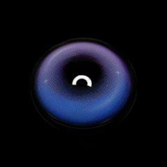 Cosplay fialové kontaktné šošovky na deň svätého leta