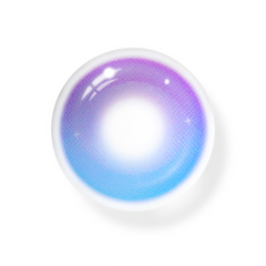 Cosplay fialové kontaktné šošovky na deň svätého leta