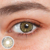 Cyrene Honey Brown Colored Contact Lenses
