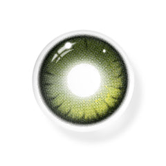 Lentes de contato coloridas verdes Yaqoot