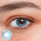 Cosplay Prism Pop Blue Colored Contact Lenses