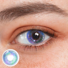Lentile de contact colorate cu prescripție Cosplay Rio Blue