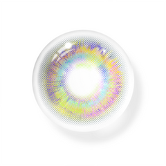 Lentes de contato coloridas com prescrição amarela Cosplay Rio