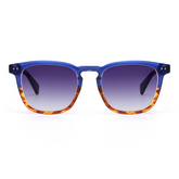 Sylvia Retro Square Blue Okulary przeciwsłoneczne