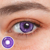 Lentilles de contact colorées violettes Amaretto