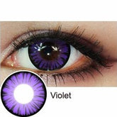 Lentilles de contact colorées sur ordonnance Halloween Miracle D-Violet