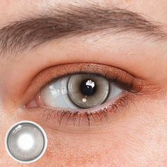Lentes de contato coloridas cinza Calytrix