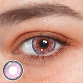Vega Pink Prescription Colored Contact Lenses
