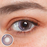 Lentilles de contact colorées violettes Aura
