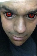 Halloween 22 mm Uchiha Sharingan Farbige Kontaktlinsen