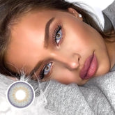 Lentilles de contact colorées violettes Galor