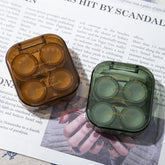 Concise Colored Contact Lens Case