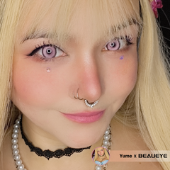 Cosplay KOI Pink farvede kontaktlinser