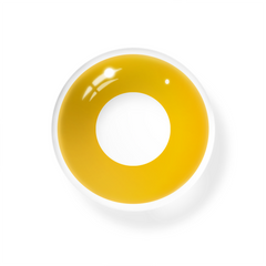 Lentes de contato de cor laranja bloco cosplay