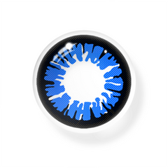 Lentes de contato de cor azul Cosplay Cyberpunk