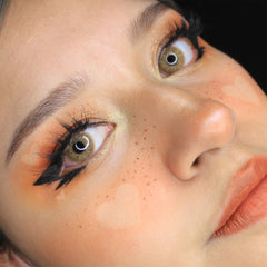 Love Story Pea Brown Prescription Colored Contact Lenses