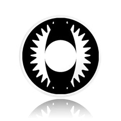Cosplay Wild Cat Eye White Colored Contact Lenses