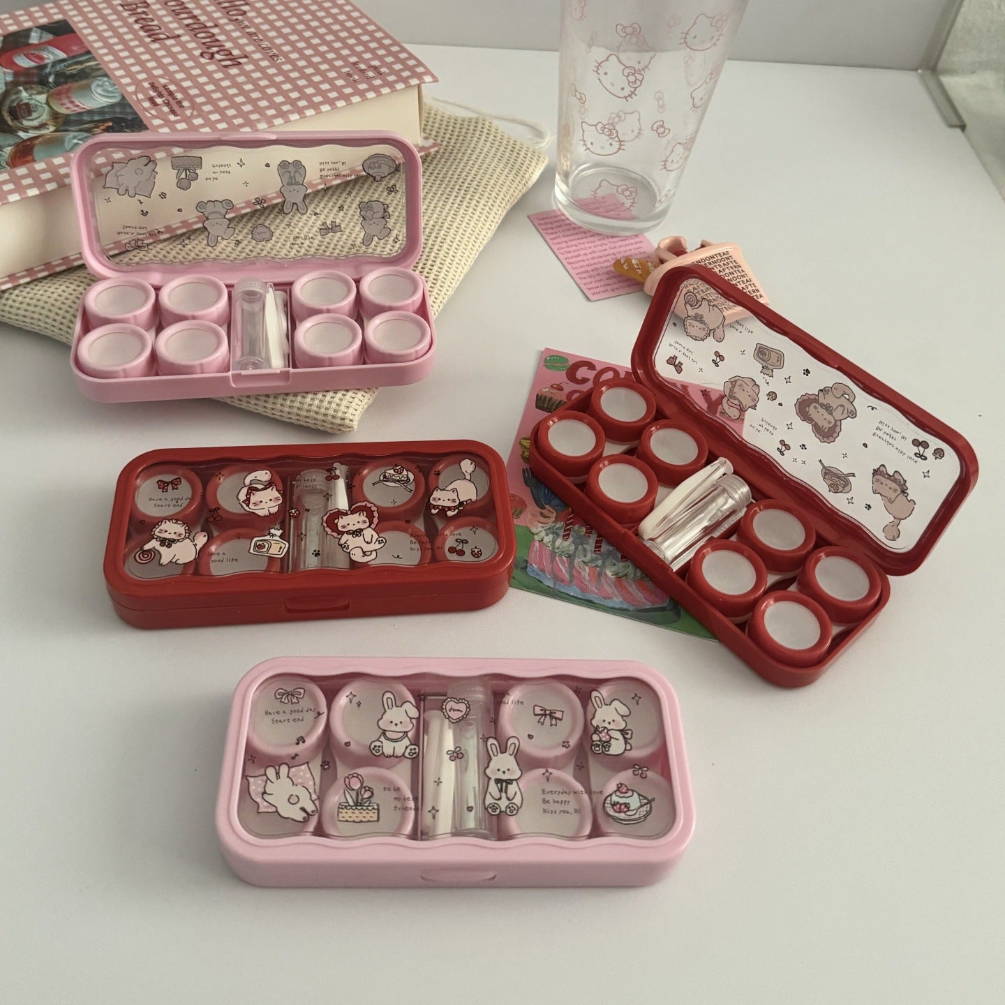 Sweet Bunny Garden Gekleurde contactlens.