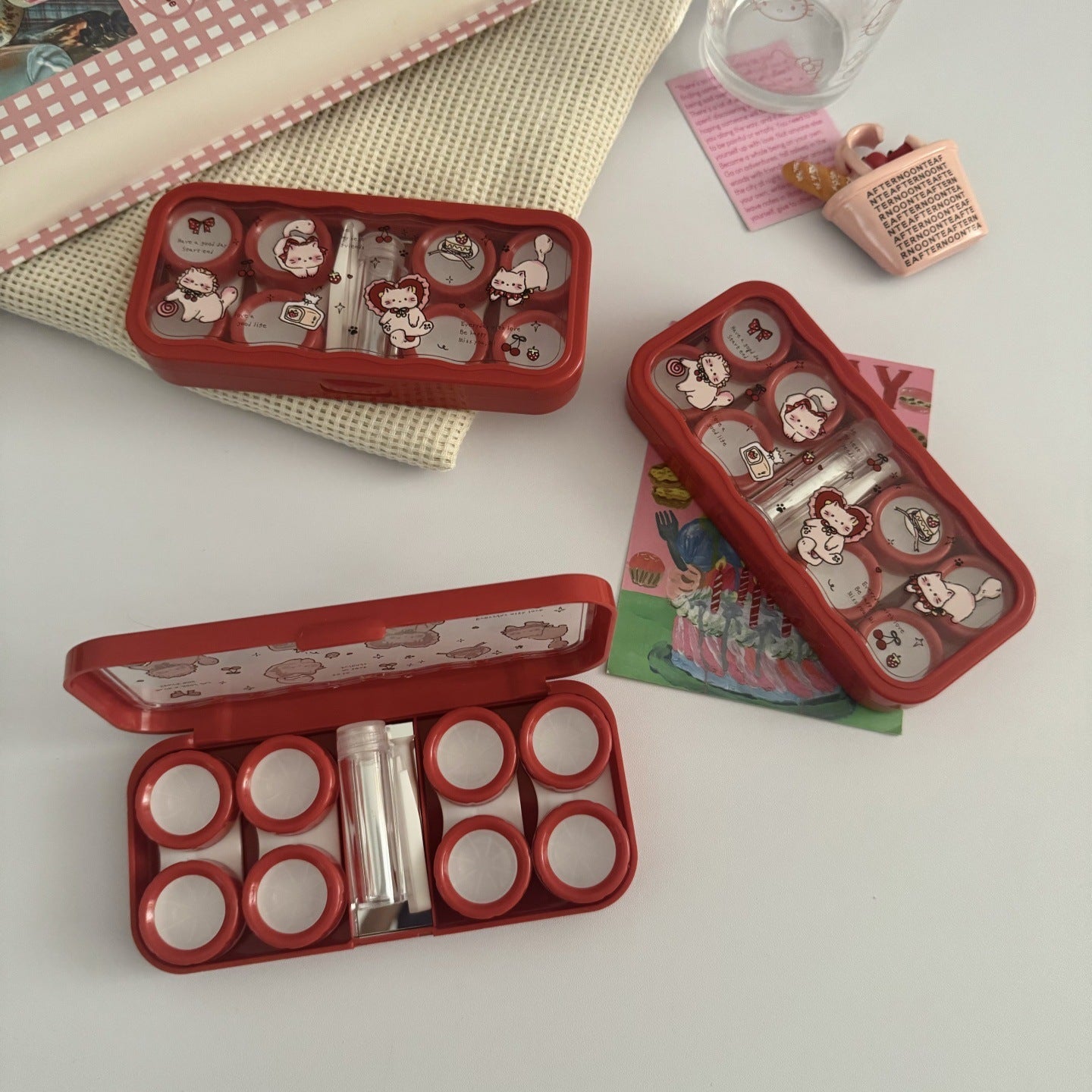 Sweet Bunny Garden Gekleurde contactlens.