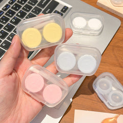 Macaron Pastel Pocket Colored Contact Lens Case