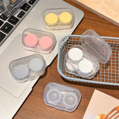 Macaron Pastel Pocket Colored Contact Lens Case