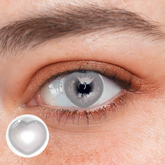 Cosplay hart shake grijs gekleurde contactlenzen