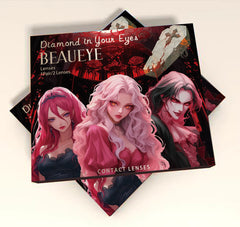 Cosplay Block Gray Colored Contact Lenses
