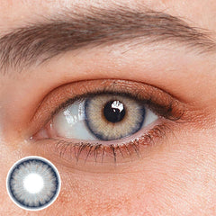 Ares Whisper Berry Blue Colored Contact Lenses