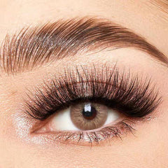 Love Story Pea Brown Prescription Colored Contact Lenses