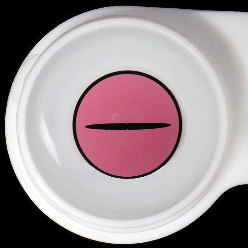 Cosplay KamadoNezuko Rose Colored Contact Lenses
