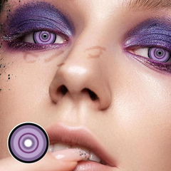 Lentilles de contact colorées violettes Cosplay Sakuya 