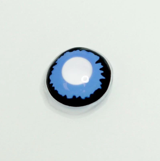 Lentilles de contact colorées elfe bleu cosplay 