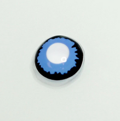 Lentilles de contact colorées elfe bleu cosplay 