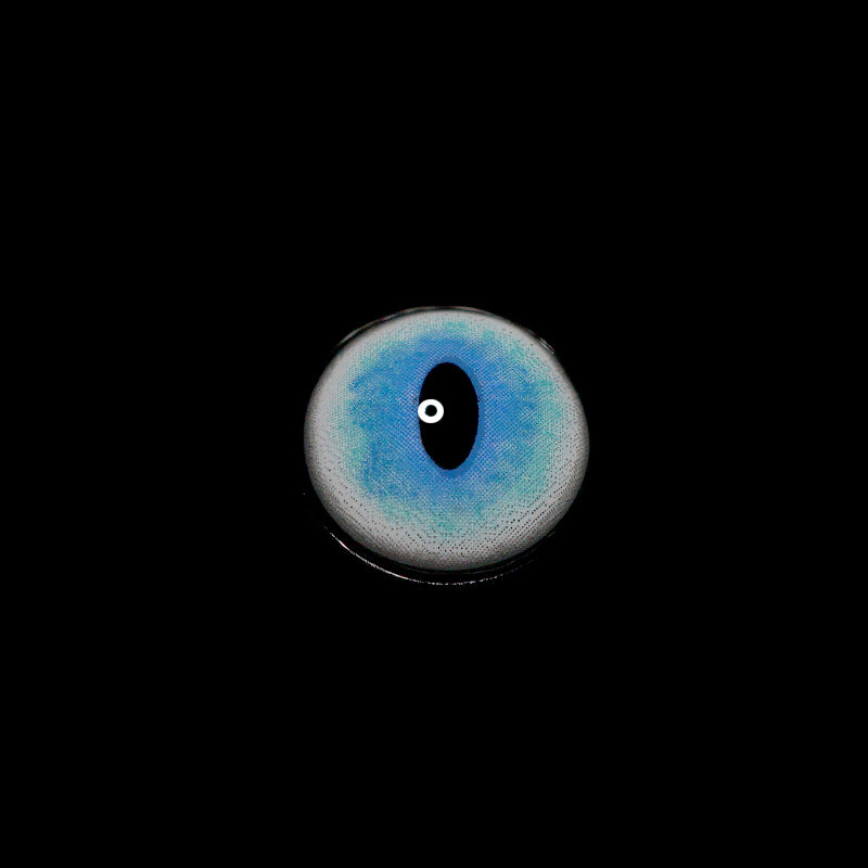 Cosplay Ragdoll Cat Blue Colored Contact Lenses