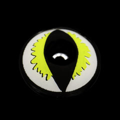 Cosplay Wild Cat Eye Yellow Colored Contact Lenses