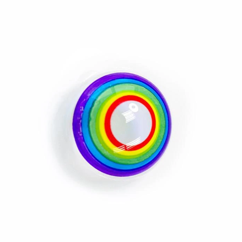 Halloween Cosplay RAINBOW Multicolor Colored Contact Lenses
