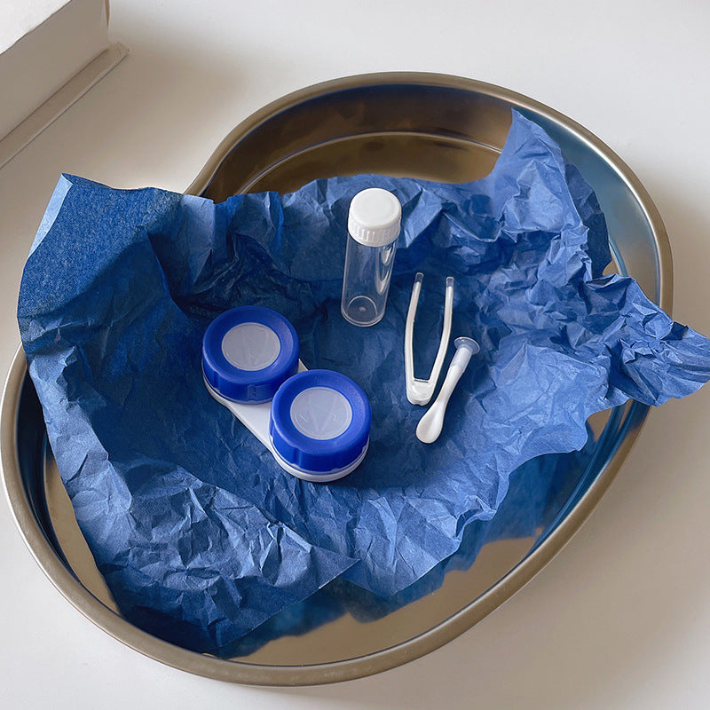 Klein Blue Colored Contact Lens Case