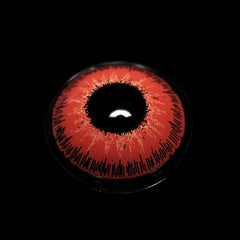 Lentilles de contact rouges pour cosplay indiens 
