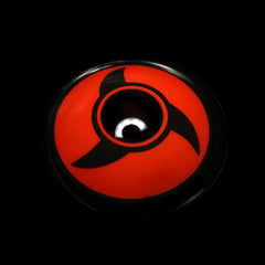 Cosplay NARUTO Mangekyou Red Prescription  Colored Contact Lenses