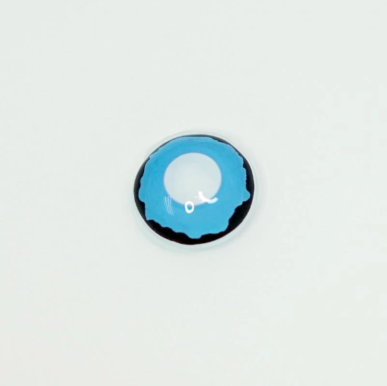 Cosplay Pixie Blue  Colored Contact Lenses