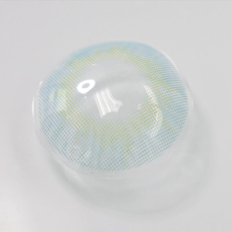 Cherry OCEAN Blue Prescription Colored Contact Lenses