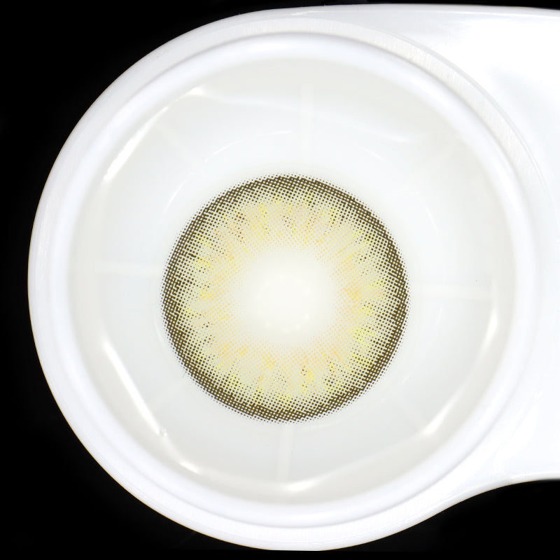 Margaret Daisy Orange Colored Contact Lenses