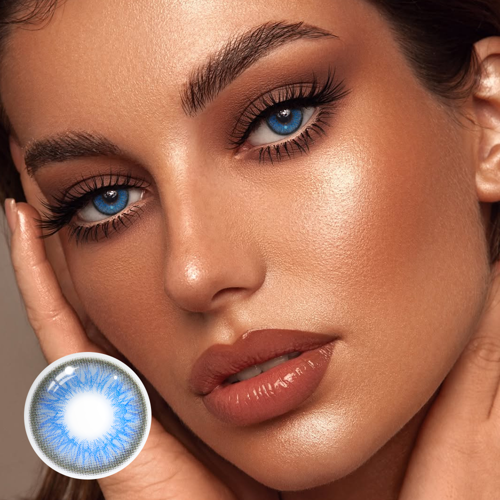 Talitha Blue Colored Contact Lenses