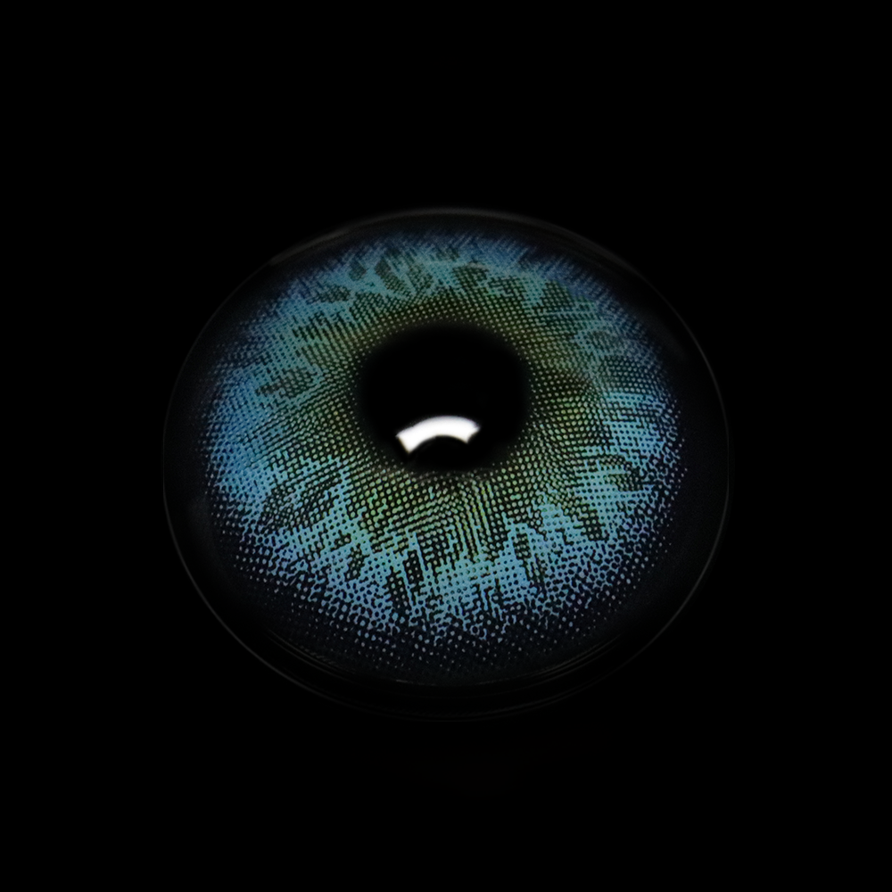 Dione blauw gekleurde contactlenzen