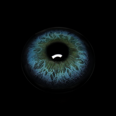 Dione blauw gekleurde contactlenzen