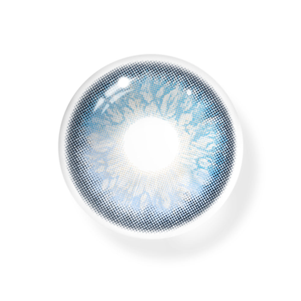 Dione blauw gekleurde contactlenzen